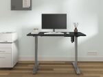 Equip Elektrisches-Sitz- Steh-Tischgestell, mit Tischplatte, grau