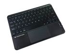 Conceptronic TOBIN01BUS 10-Zoll-Bluetooth-Tastatur mit Touchpad, QWERTY EN (US)