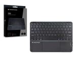 Conceptronic TOBIN01BUS 10-Zoll-Bluetooth-Tastatur mit Touchpad, QWERTY EN (US)