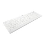 Contour Design Active Key Contour QuickClean Medizinische Tastatur Abnehmbare Abdeckung Full-Size Kabellos Weiß DE C8112