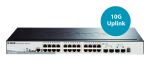 D-Link DGS-1510-28P Netzwerk-Switch Managed L3 Gigabit Ethernet (10/100/1000) Power over Ethernet (PoE) Schwarz