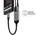 ALOGIC UL2CAPW-SGR Schnittstellen-Hub USB 3.2 Gen 1 (3.1 Gen 1) Type-C Grau