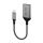 ALOGIC UL2CAPW-SGR Schnittstellen-Hub USB 3.2 Gen 1 (3.1 Gen 1) Type-C Grau