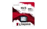 Kingston Technology 500G NV3 M.2 2230 NVMe SSD