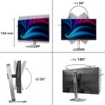 Philips 4000 series 27B2N4500/00 Computerbildschirm 68,6 cm (27") 2560 x 1440 Pixel Quad HD LCD Grau