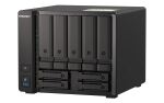 QNAP TS-H973AX NAS Tower Ryzen Embedded V1500B 8 GB DDR4 0 TB QuTS hero Schwarz