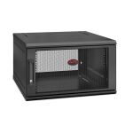 APC NetShelter WX AR106SH6, 6U, 19-Zoll-Patchschrank, Wandmontage, vormontiert, 600 mm tief