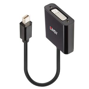 Lindy 41736 Kabeladapter Mini DisplayPort DVI-D Schwarz