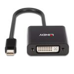 Lindy 41736 Kabeladapter Mini DisplayPort DVI-D Schwarz