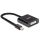 Lindy 41736 Kabeladapter Mini DisplayPort DVI-D Schwarz