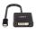 Lindy 41736 Kabeladapter Mini DisplayPort DVI-D Schwarz