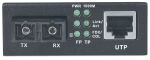 Intellinet Gigabit Ethernet Singlemode Medienkonverter, 10/100/1000Base-T auf 1000Base-LX (SC) Single Mode, 20 km
