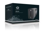 Conceptronic ZEUS02ES Unterbrechungsfreie Stromversorgung (USV) Line-Interaktiv 0,85 kVA 480 W 2 AC-Ausgänge