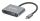 Manhattan 130691 laptop-dockingstation & portreplikator Kabelgebunden USB 3.2 Gen 1 (3.1 Gen 1) Type-C Grau