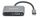 Manhattan 130691 laptop-dockingstation & portreplikator Kabelgebunden USB 3.2 Gen 1 (3.1 Gen 1) Type-C Grau