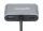 Manhattan 130691 laptop-dockingstation & portreplikator Kabelgebunden USB 3.2 Gen 1 (3.1 Gen 1) Type-C Grau