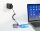 Manhattan 130691 laptop-dockingstation & portreplikator Kabelgebunden USB 3.2 Gen 1 (3.1 Gen 1) Type-C Grau