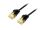 Equip Cat.6A U/UTP Slim-Patchkabel, 1,5m, Schwarz