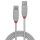 Lindy 36710 USB Kabel USB 2.0 0,2 m USB A 0,48 Gbit/s Grau