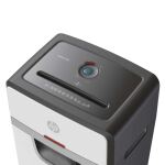 HP OneShred 24CC Aktenvernichter Partikelschnitt-Zerkleinerung 65 dB 22 cm Weiß, Schwarz