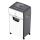 HP OneShred 24CC Aktenvernichter Partikelschnitt-Zerkleinerung 65 dB 22 cm Weiß, Schwarz