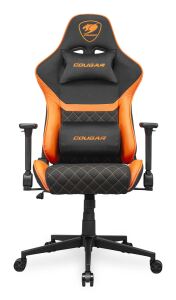 COUGAR Gaming-Stuhl Armor One V2 F, PVC/Stoff, Schwarz/Orange