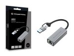Conceptronic ABBY08G USB-zu-Gigabit-Netzwerkadapter, Wake-on-LAN, Kompatibel mit Nintendo Switch