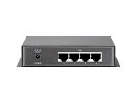LevelOne 5-Port-Gigabit Ethernet-PoE-Switch, 61.6W, 802.3af PoE, 4 PoE-Ausgängen