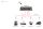 LevelOne 5-Port-Gigabit Ethernet-PoE-Switch, 61.6W, 802.3af PoE, 4 PoE-Ausgängen