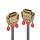 Lindy 36204 DVI-Kabel 5 m DVI-D Grau