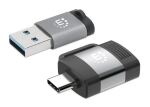Manhattan 356329 Kabeladapter Schwarz, Grau