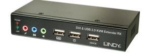 Lindy 39377 Tastatur/Video/Maus (KVM)-Switch Schwarz