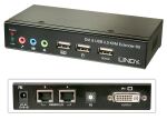 Lindy 39377 Tastatur/Video/Maus (KVM)-Switch Schwarz
