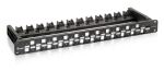 Equip 24-Port Keystone Cat.6A Ungeschirmtes Patch Panel,...