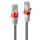 Lindy 45352 Netzwerkkabel Grau 1 m Cat6a S/FTP (S-STP)