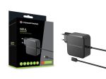 Conceptronic OZUL05BE 100W GaN USB-PD-Ladegerät, Eingebautes USB-C-Kabel