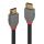 Lindy 36967 HDMI-Kabel 10 m HDMI Typ A (Standard) Schwarz, Grau
