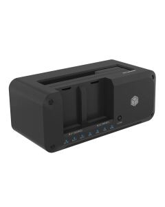 ICY BOX IB-2924MSCL-C31, Docking & CloneStation, klont 1x 2,5"/3,5" zu 1x M.2 NVMe & M.2 NVMe zu M.2 NVMe, erkennt 3x Laufwerke über USB-C®/-A Host 10 Gbit/s