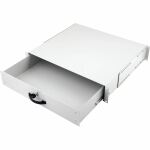 Equip Abschliessbare Schublade 19, 2HE, RAL7035 Grau