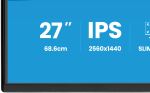 iiyama ProLite XB2792QSU-B1 Computerbildschirm 68,6 cm (27") 2560 x 1440 Pixel Quad HD LED Schwarz