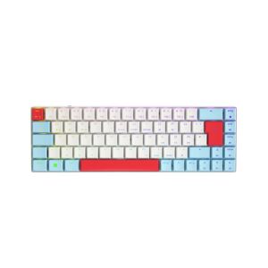 CHERRY MX-LP 2.1 Compact Wireless Tastatur Gaming RF Wireless + Bluetooth QWERTZ Deutsch Weiß