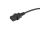 Equip UK Stromkabel, C13 zu BS1363, 7,5m, Schwarz, 10A Sicherung