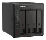 QNAP TS-453E NAS Tower Intel® Celeron® J6412 8 GB 0 TB QNAP QTS Schwarz