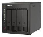 QNAP TS-453E NAS Tower Intel® Celeron® J6412 8 GB 0 TB QNAP QTS Schwarz