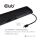 CLUB3D UNIVERSAL USB Gen1 Typ-C Triple Display Dynamic PD Ladestation mit 65 Watt PS (VGA, HDMI, DP, ETHERNET)