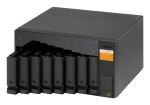 QNAP TL-D800S Speicherlaufwerksgehäuse HDD / SSD-Gehäuse Schwarz, Grau 2.5/3.5"