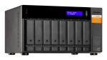 QNAP TL-D800S Speicherlaufwerksgehäuse HDD / SSD-Gehäuse Schwarz, Grau 2.5/3.5"