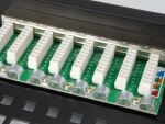 Equip 24-Port Cat.5e Geschirmtes Patch Panel, Schwarz