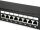 Equip 24-Port Cat.5e Geschirmtes Patch Panel, Schwarz
