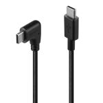 Lindy 32005 USB Kabel USB 2.0 1 m USB C 60 W Schwarz